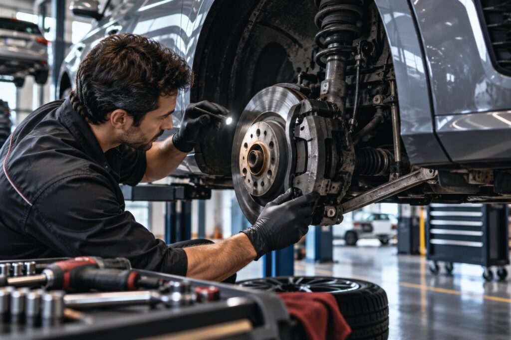 Cinco señales de que tu automóvil necesita mantenimiento: 5. Frenos y neumáticos