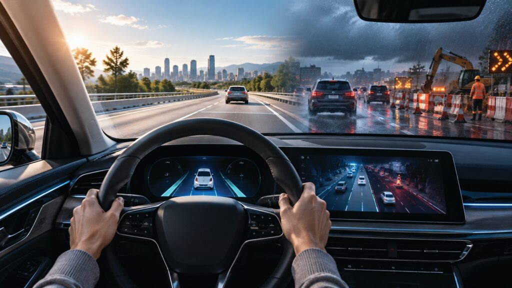 Cómo funciona la conducción autónoma – foto