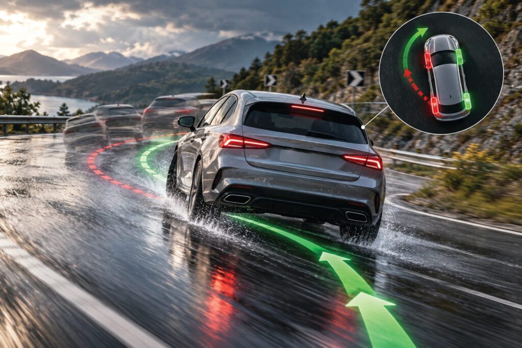 Diez tecnologías que cambiaron para siempre el automóvil: 4. Control electrónico de estabilidad