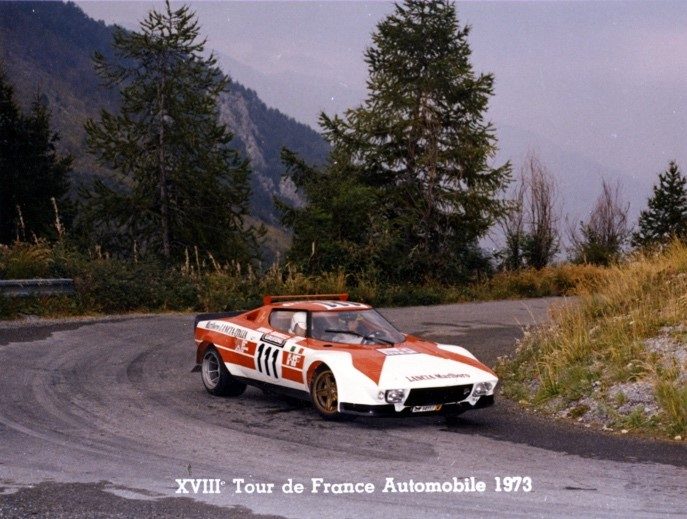 Lancia Stratos en el Tour de France Automobile de 1973